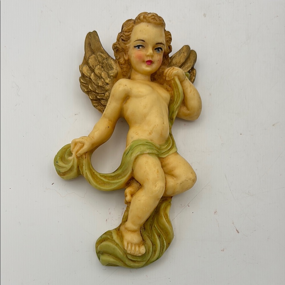 VTG Italian Made Angel/Cherub Wall Hanging